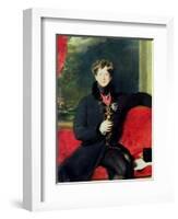 Portrait of King George Iv-Thomas Lawrence-Framed Giclee Print