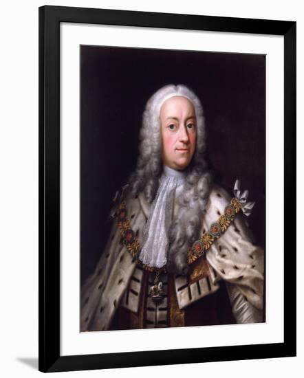 Portrait of King George-Barthelemy du Pan-Framed Giclee Print