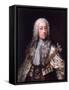 Portrait of King George-Barthelemy du Pan-Framed Stretched Canvas