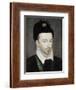 Portrait of King Henri III - Attributed to Jean Ducourt-null-Framed Giclee Print