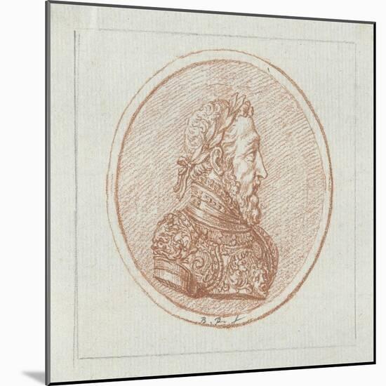 Portrait of King Henry II of France, Second Half of the 17th C-Bernard Picart-Mounted Giclee Print