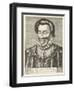 Portrait of King Henry IV of France, Ca. 1600-Hendrick Goltzius-Framed Giclee Print