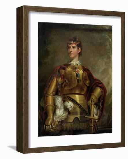 Portrait of King Henry V (1387-1422)-Benjamin Burnell-Framed Giclee Print