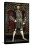 Portrait of King Henry VIII, after 1557-Hans Holbein the Younger-Stretched Canvas