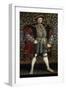 Portrait of King Henry VIII, after 1557-Hans Holbein the Younger-Framed Giclee Print