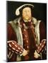 Portrait of King Henry VIII-Hans Holbein the Younger-Mounted Giclee Print