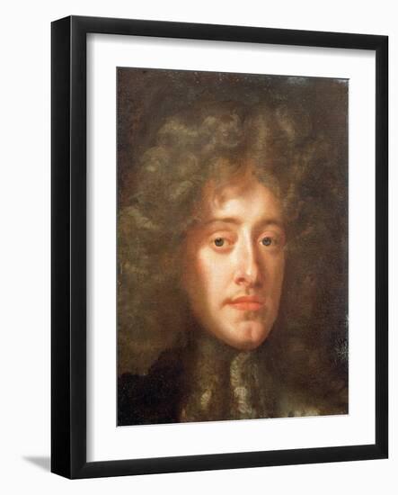 Portrait of King James II (1633-1701) When Duke of York, C.1670s-Sir Peter Lely-Framed Giclee Print