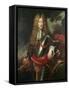 Portrait of King James II, c.1690-null-Framed Stretched Canvas