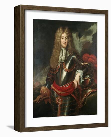 Portrait of King James II, c.1690-null-Framed Giclee Print