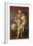 Portrait of King James Ii, Full Length, in Garter Robes-Sir Peter Lely-Framed Giclee Print