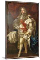 Portrait of King James Ii, Full Length, in Garter Robes-Sir Peter Lely-Mounted Giclee Print