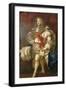 Portrait of King James II of England (1633-1701), Full Length, in Garter Robes-Sir Peter Lely-Framed Giclee Print