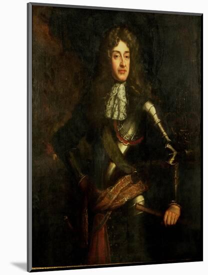 Portrait of King James Ii-Godfrey Kneller-Mounted Giclee Print