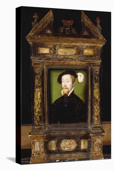 Portrait of King James V of Scotland-Claude Corneille de Lyon-Stretched Canvas