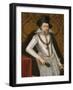 Portrait of King James VI of Scotland, James I of England (1566-1625)-John De Critz-Framed Giclee Print