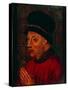 Portrait of King John I of Portugal (1357-143), Early 15th C-null-Stretched Canvas
