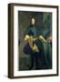 Portrait of King Karl XII (1682-1718)-David von Krafft-Framed Giclee Print