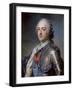 Portrait of King Louis XV 1748-Maurice Quentin de La Tour-Framed Giclee Print