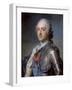 Portrait of King Louis XV 1748-Maurice Quentin de La Tour-Framed Giclee Print