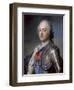 Portrait of King Louis XV 1748-Maurice Quentin de La Tour-Framed Giclee Print