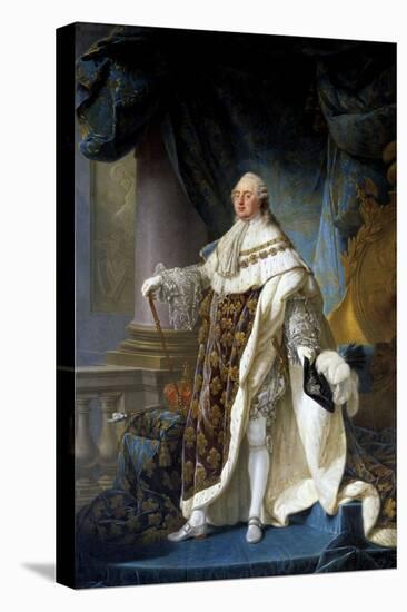 Portrait of King Louis XVI by Antoine-Francois Callet-null-Stretched Canvas