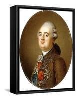 Portrait of King Louis XVI of France, Bust-Length, 1787-Adolf Ulrich Wertmuller-Framed Stretched Canvas