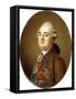 Portrait of King Louis XVI of France, Bust-Length, 1787-Adolf Ulrich Wertmuller-Framed Stretched Canvas