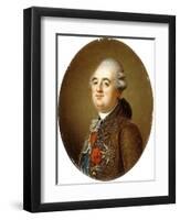 Portrait of King Louis XVI of France, Bust-Length, 1787-Adolf Ulrich Wertmuller-Framed Giclee Print