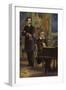 Portrait of King Ludwig II and Richard Wagner-German School-Framed Giclee Print