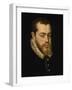 Portrait of King Philip II of Spain-Alonso Sanchez Coello-Framed Giclee Print