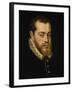 Portrait of King Philip II of Spain-Alonso Sanchez Coello-Framed Giclee Print