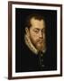 Portrait of King Philip II of Spain-Alonso Sanchez Coello-Framed Giclee Print