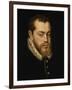Portrait of King Philip II of Spain-Alonso Sanchez Coello-Framed Giclee Print