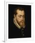 Portrait of King Philip II of Spain-Alonso Sanchez Coello-Framed Giclee Print