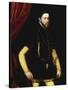 Portrait of King Philip II of Spain-Antonio Mor-Stretched Canvas