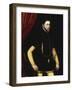 Portrait of King Philip II of Spain-Antonio Mor-Framed Giclee Print