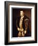 Portrait of King Philip II of Spain-Titian (Tiziano Vecelli)-Framed Giclee Print