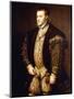 Portrait of King Philip II of Spain-Titian (Tiziano Vecelli)-Mounted Giclee Print