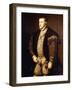 Portrait of King Philip II of Spain-Titian (Tiziano Vecelli)-Framed Giclee Print