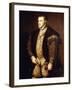 Portrait of King Philip II of Spain-Titian (Tiziano Vecelli)-Framed Giclee Print