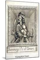 Portrait of King Thienmingo of Tartary-null-Mounted Giclee Print