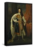 Portrait of King William III (1650-1702), in State Robes-Godfrey Kneller-Framed Stretched Canvas