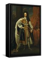 Portrait of King William III (1650-1702), in State Robes-Godfrey Kneller-Framed Stretched Canvas