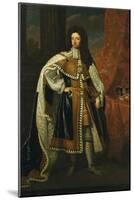 Portrait of King William III (1650-1702), in State Robes-Godfrey Kneller-Mounted Giclee Print
