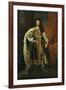 Portrait of King William III (1650-1702), in State Robes-Godfrey Kneller-Framed Giclee Print