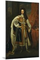 Portrait of King William III (1650-1702), in State Robes-Godfrey Kneller-Mounted Giclee Print