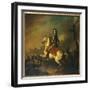 Portrait of King William Iii at the Battle of the Boyne in 1690-Jan Wyck-Framed Giclee Print