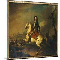 Portrait of King William Iii at the Battle of the Boyne in 1690-Jan Wyck-Mounted Giclee Print