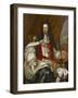 Portrait of King William III-Frans van Stampart-Framed Giclee Print
