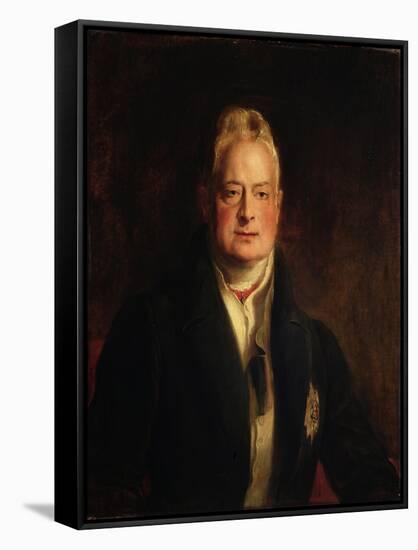 Portrait of King William IV (1765-1837) 1837-Sir David Wilkie-Framed Stretched Canvas